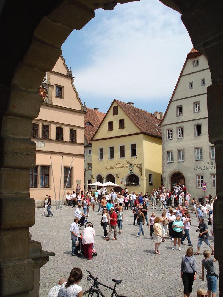 Hotel Goldenes Lamm Rothenburg ob der Tauber Exterior photo